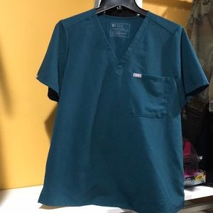 Figs scrubs top